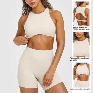 Naked Yoga Vest Sports Backless