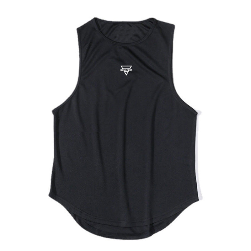 Muscle Men's Fitness Sports Vest Breathable Stretch Mesh