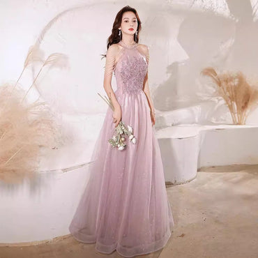 New Summer And Autumn Elegant Socialite Light Luxury Evening Dress For Women