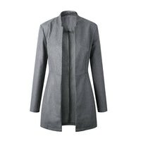 jacket blazer Women for Work white Fashion Formal female