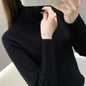 New AutumnWinter High-Neck Pullover Sweater For Women From Europe And The US