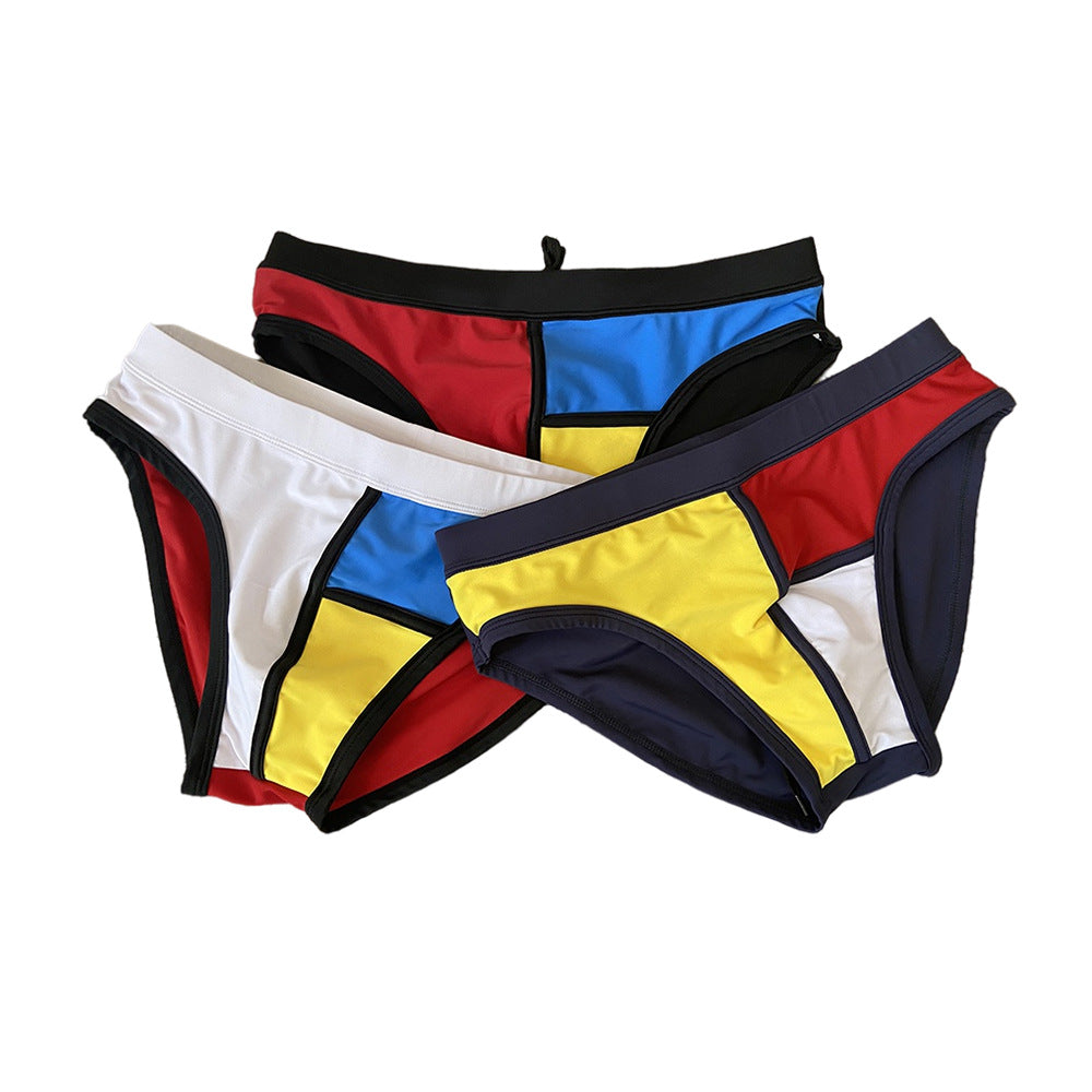 Men's Seaside Vacation Surfing Bikini Briefs