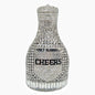 Champagne Bottle Rhinestone Evening Clutch Women's Bag
