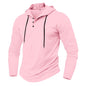 Sports Fitness Hooded Long Sleeve Top Men