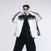 Luxury Fashion Brand Motorcycle Coat