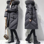 Winter Cotton-padded Coat For Curvy Women Up To 200 Lbs
