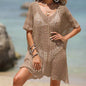 Crochet Bikini Seaside Vacation Smock Dress