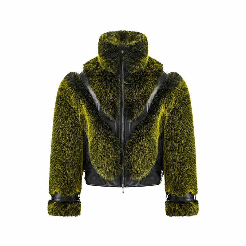 Light Luxury Plush Mink-like Short Fur Coat For Men