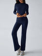 Sports Yoga Style Long-sleeved Straight Pants Casual Suit