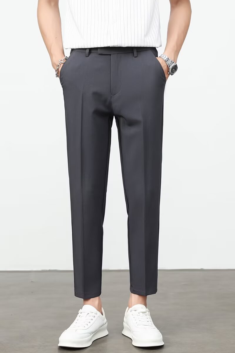 British-style Dapper Mens Dress Pants For Men